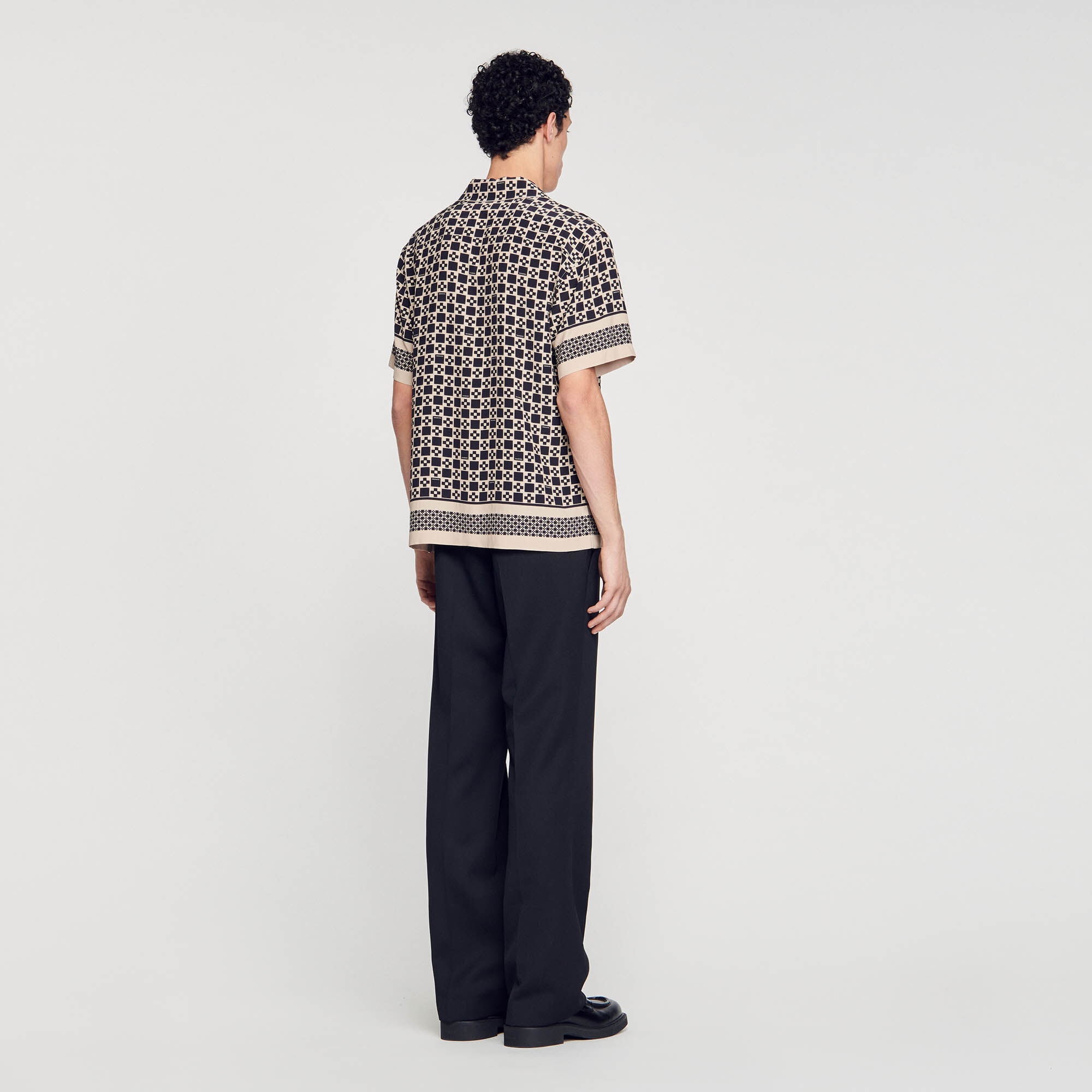 SQUARE CROSS SHORT-SLEEVED SHIRT - 6