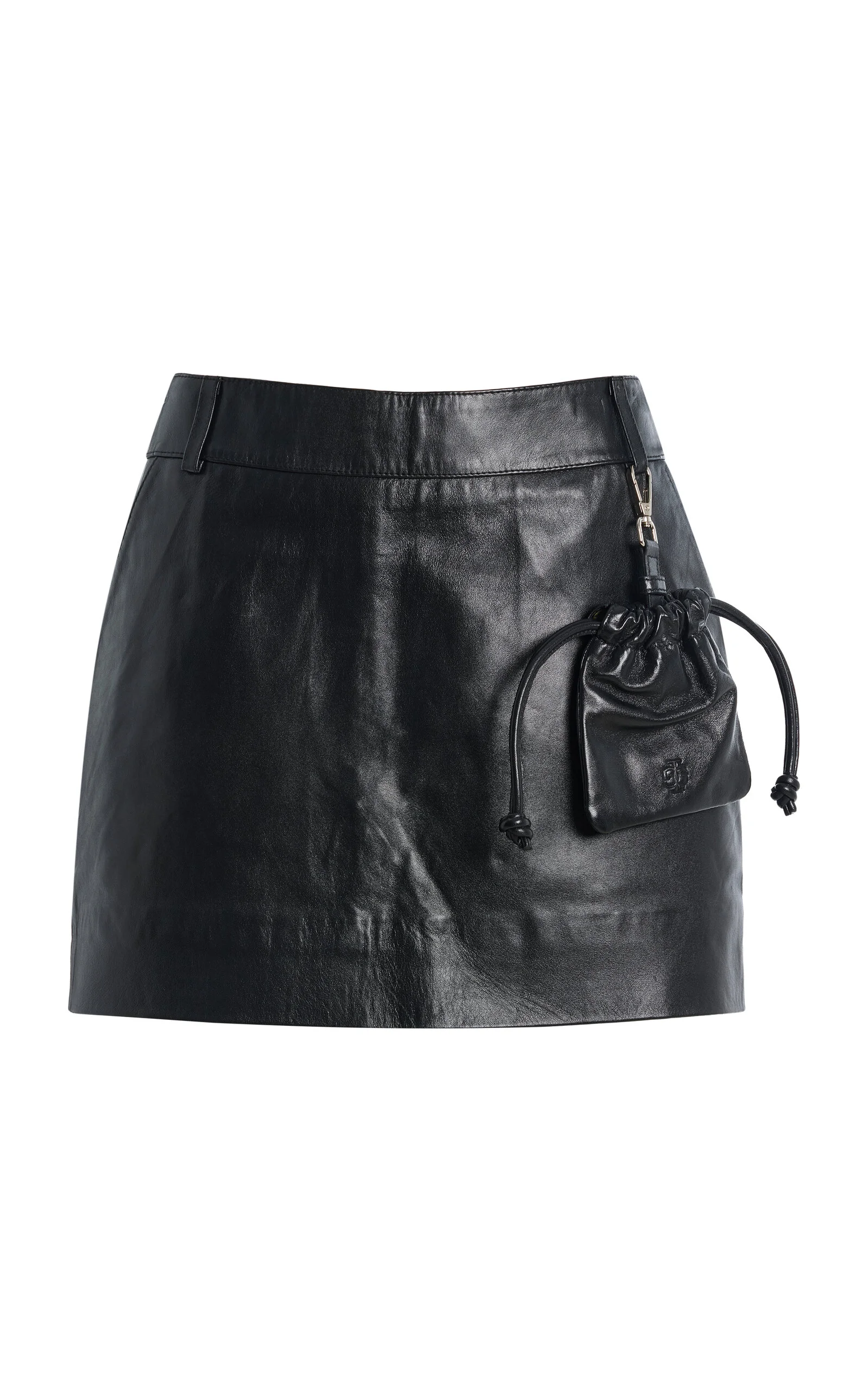 Soho Leather Mini Skirt - 1