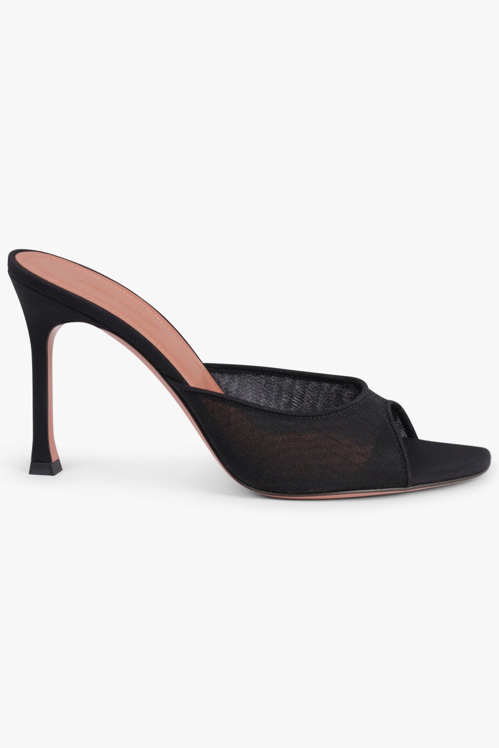 ALEXA 95MM MESH SLIPPER HEEL | BLACK - 2
