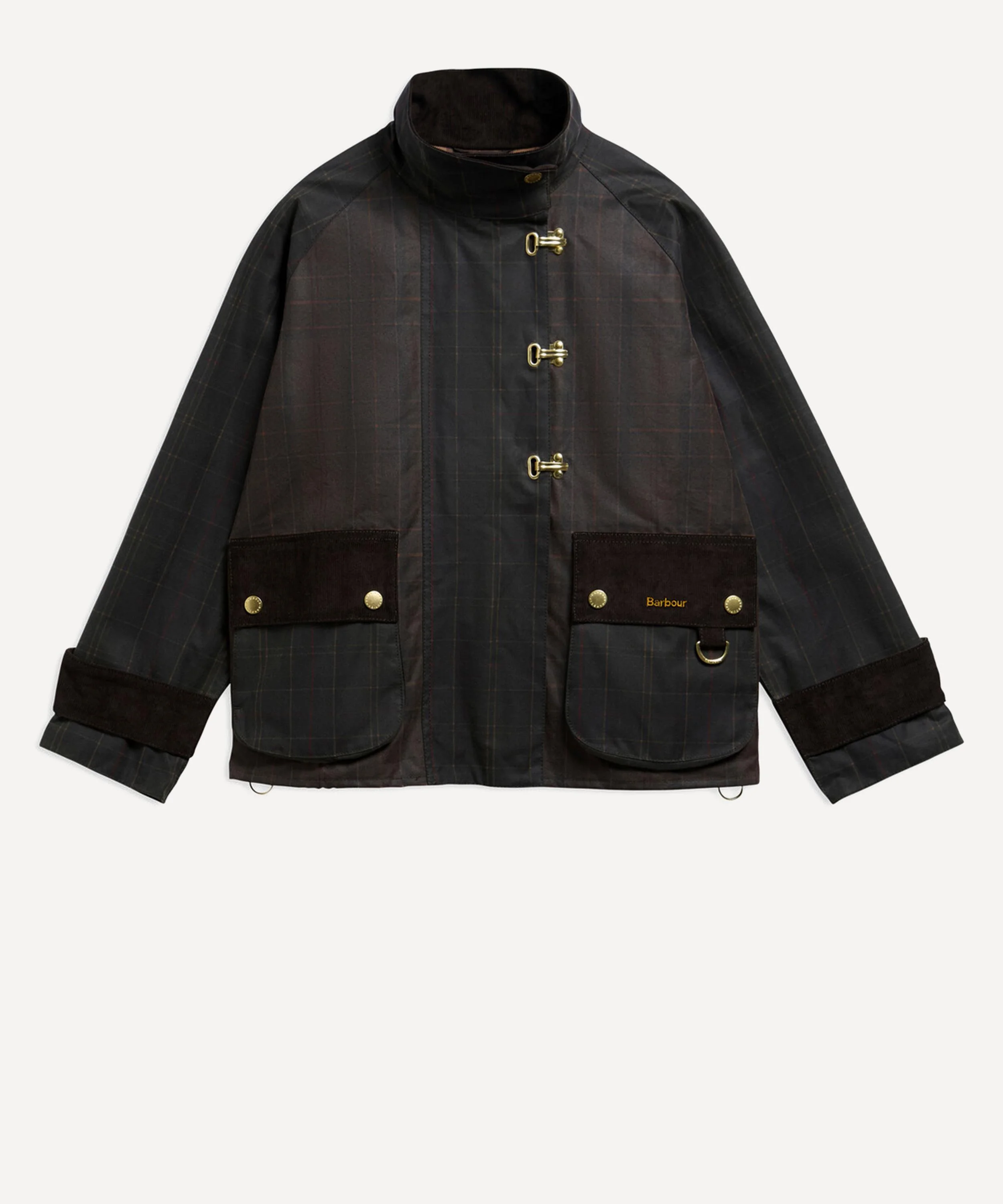 Hazelwood Checked Waxed Jacket - 1