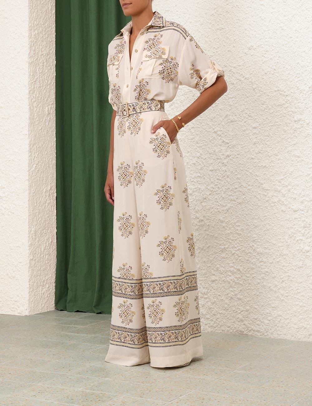 Zimmermann WIDE LEG PANT | REVERSIBLE