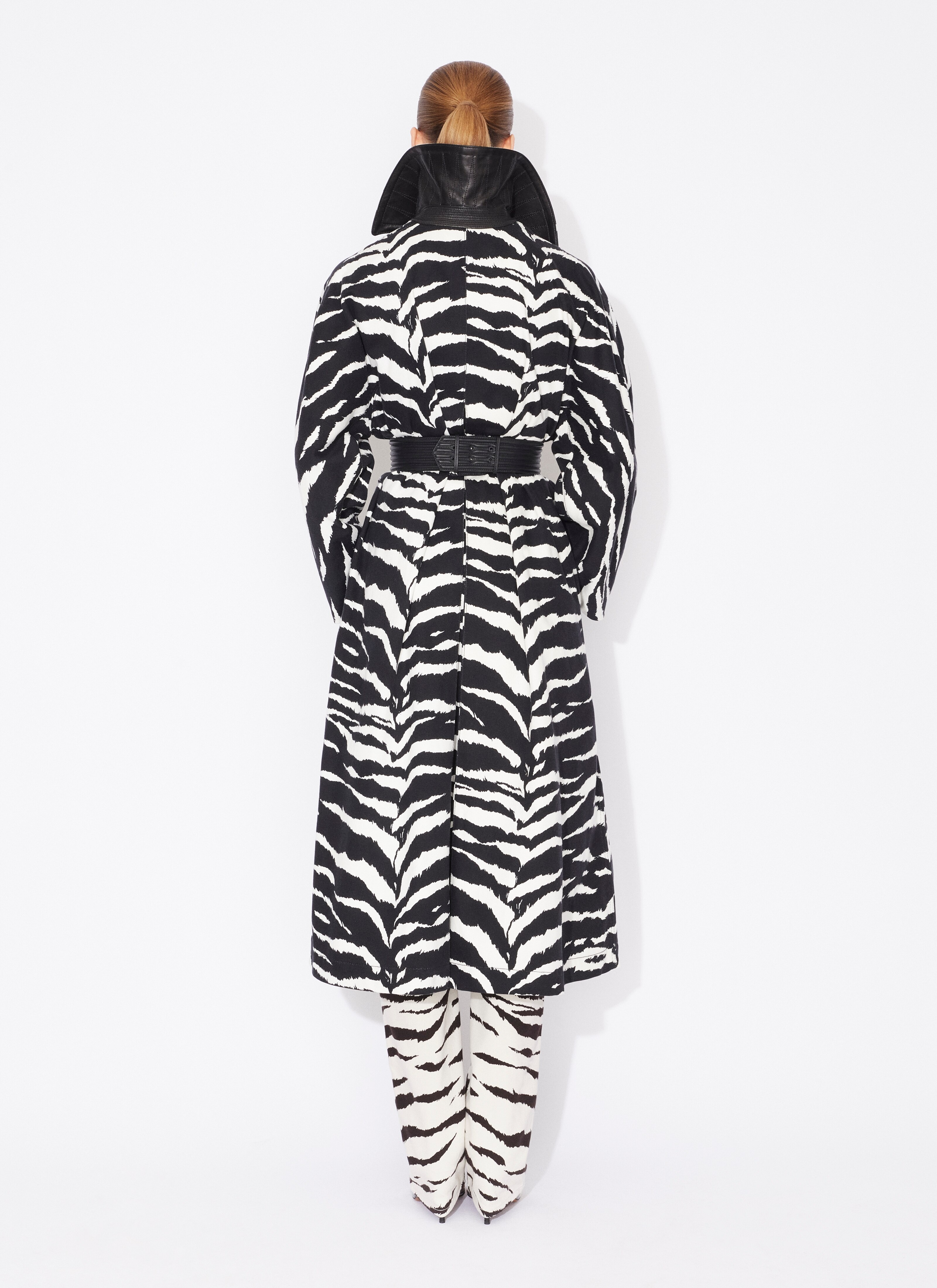 ANIMAL DENIM TRENCH - 3