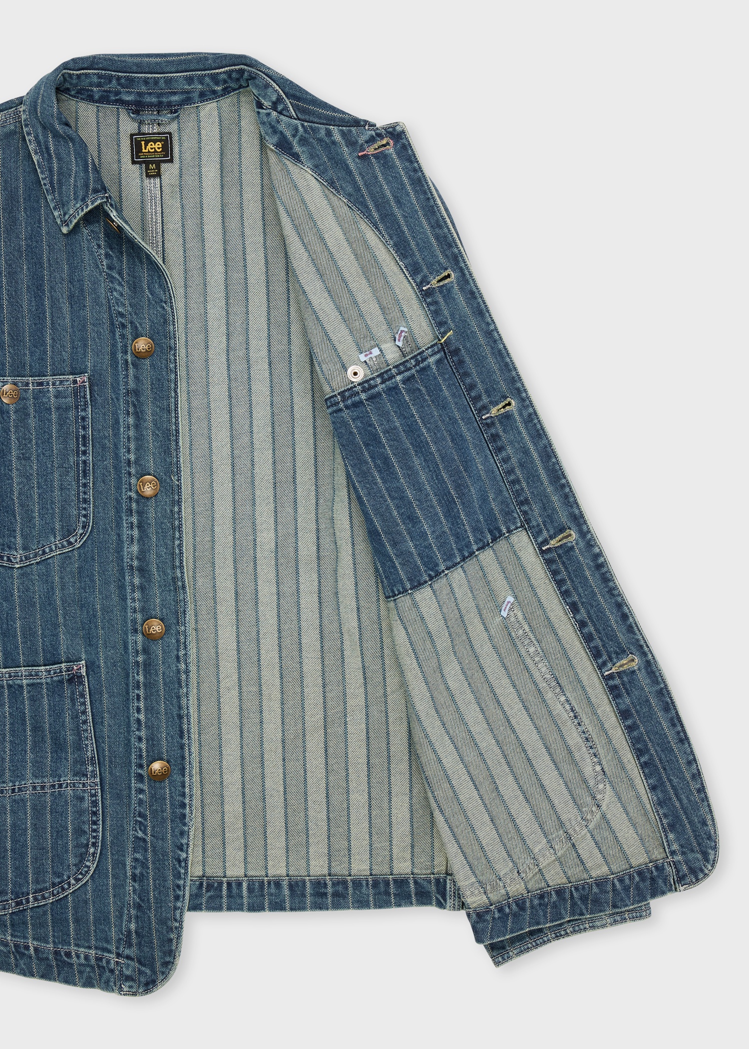 Paul Smith + Lee® Mid-Wash Chore Coat - 4