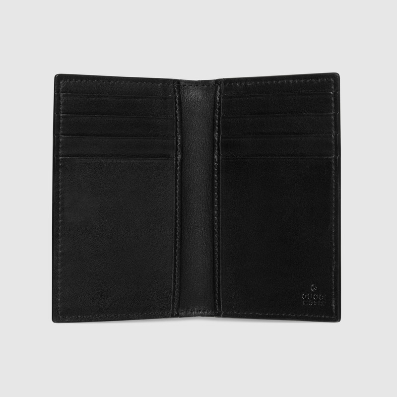 GUCCI GG Emblem bi-fold card case outlook