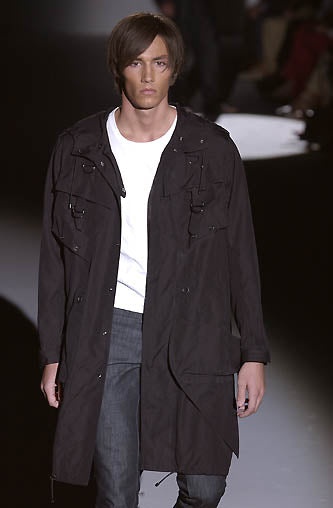 Gucci Spring 2002 Tom Ford Men’s Technical Military N-2B Navy Parka Coat Jacket 48 - 2
