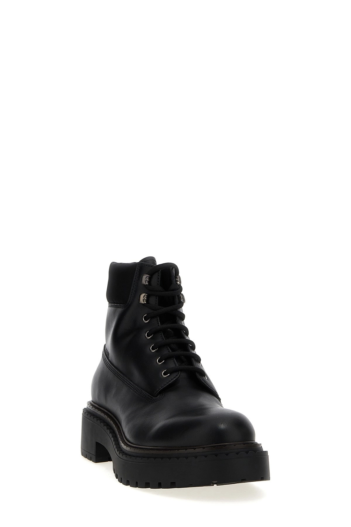 Re-Nylon leather ankle boots - 2