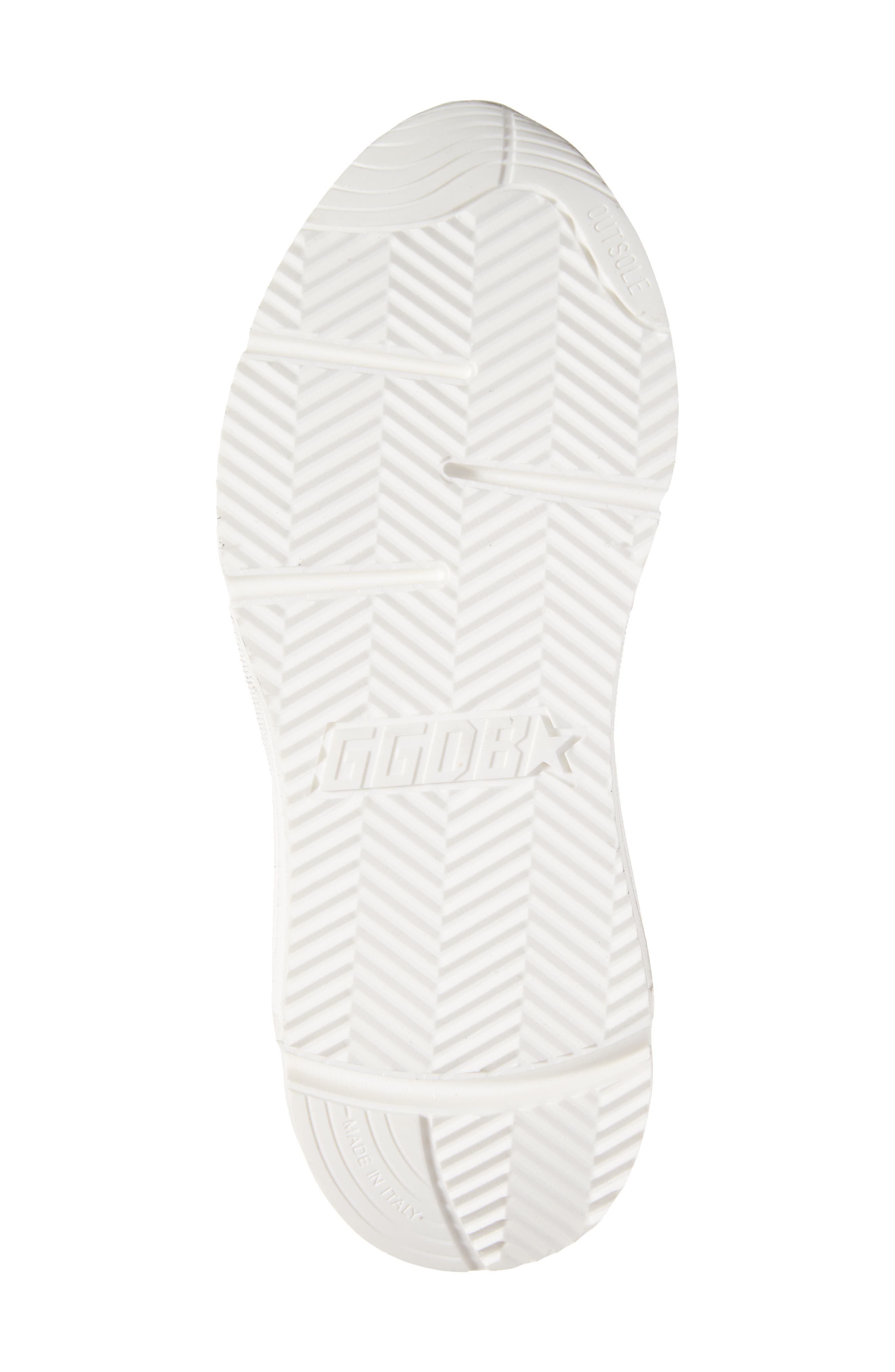 Golden Goose Running Sole Sneaker in Optic White/Silver at Nordstrom - 6