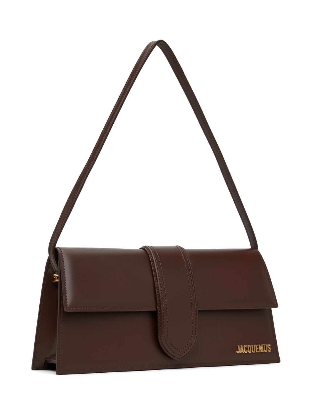Brown Le Raphia 'Le Bambino Long' Bag - 2