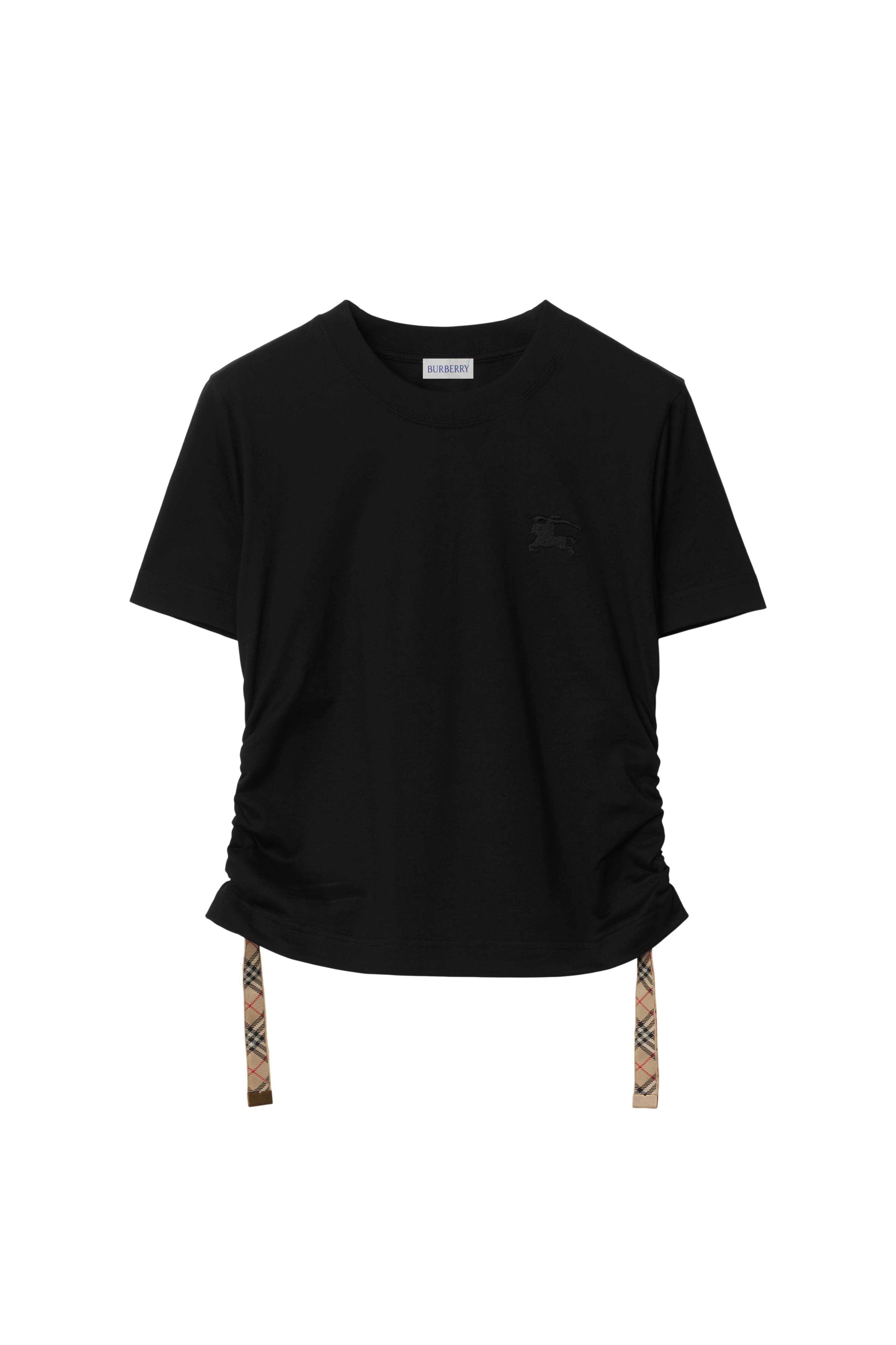 burberry Festival Cotton T-shirt in Black at Nordstrom - 4