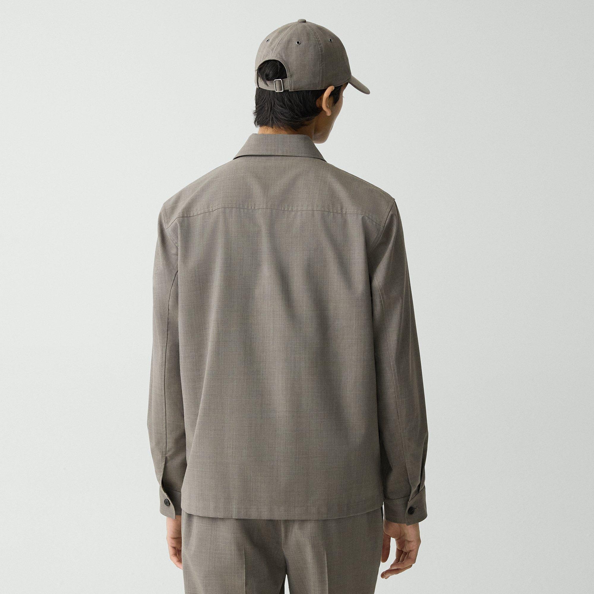 Shirt Jacket in Motion Wool - 4