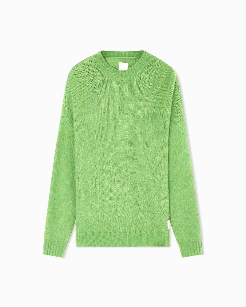 NEW YORK CAPSULE COLLECTION STRIPED ALPACA-BLEND OVERSIZED JUMPER 1