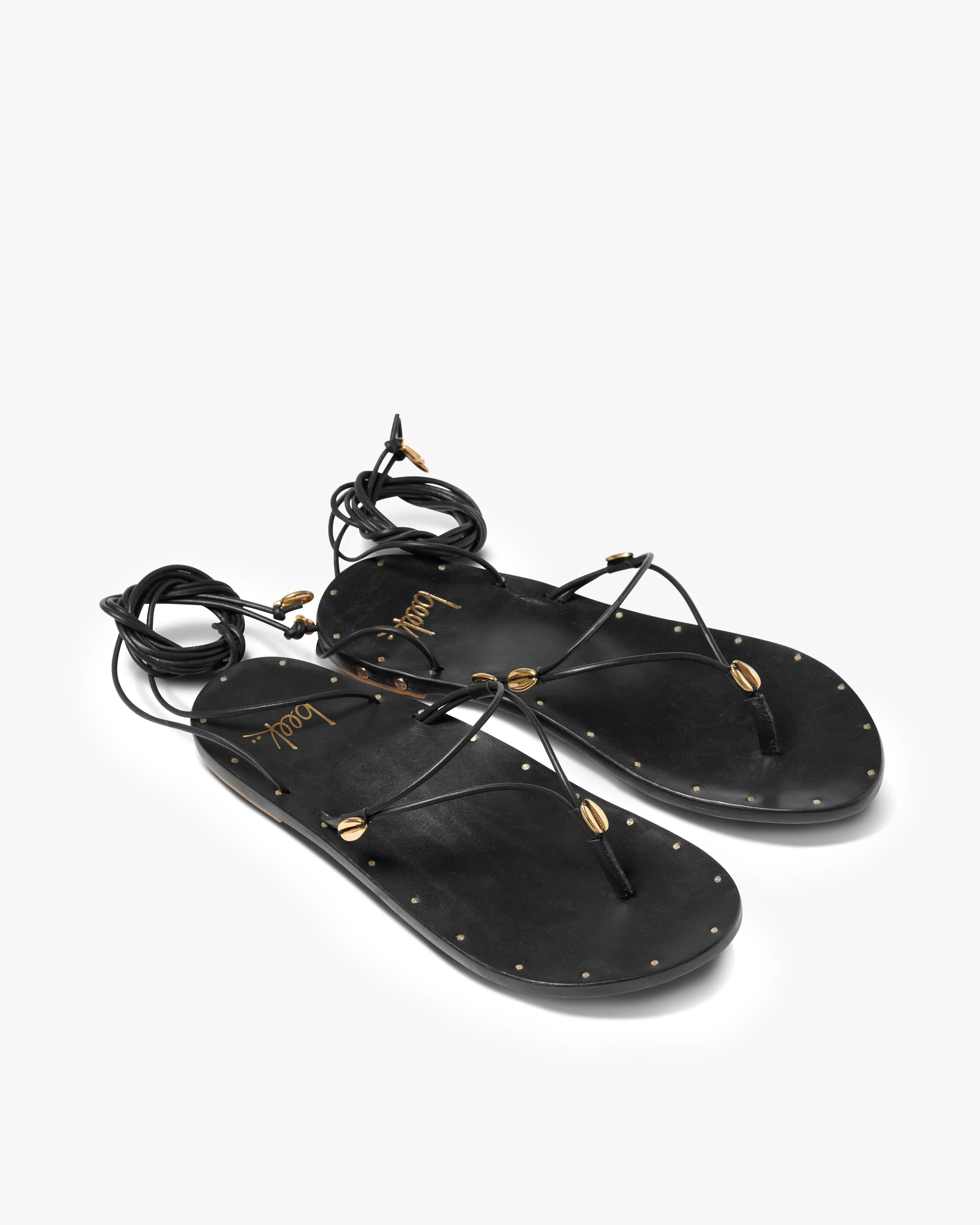 Koha Leather Ankle Wrap Sandal - 1