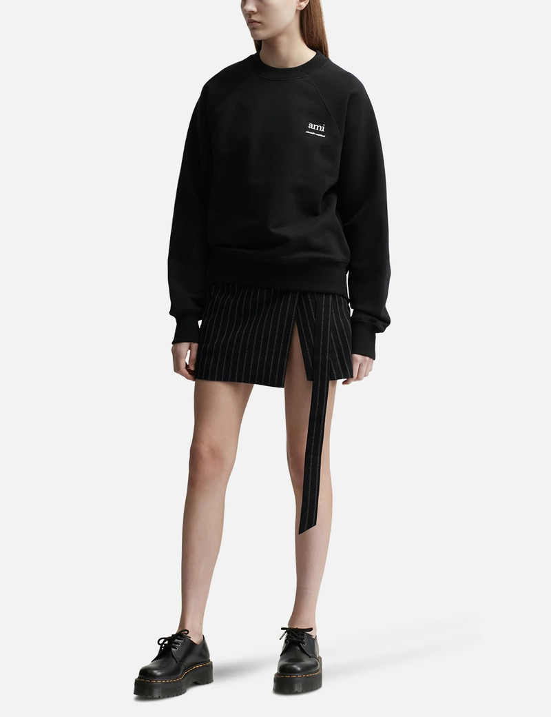 AMI Paris MINI SKIRT WITH SLIT outlook