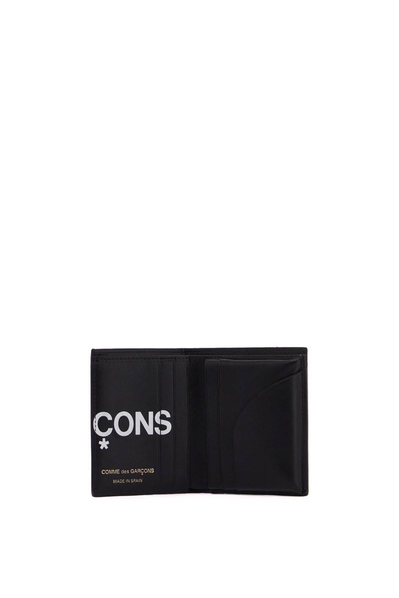 Comme Des Garçons Small Bifold Wallet With Huge Logo - 2