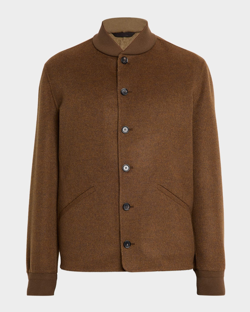 Loro Piana Men's Rik Water-Repellent Cashmere Blouson outlook