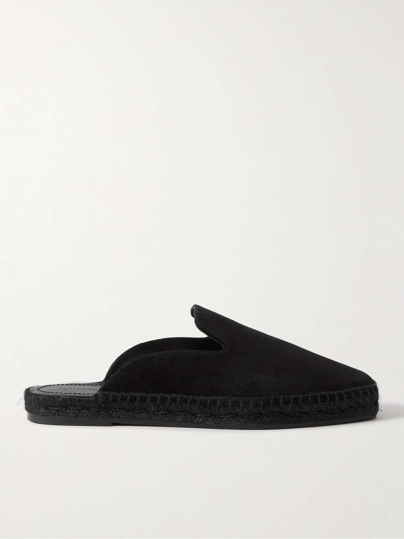 Barnes Suede Backless Espadrilles 1