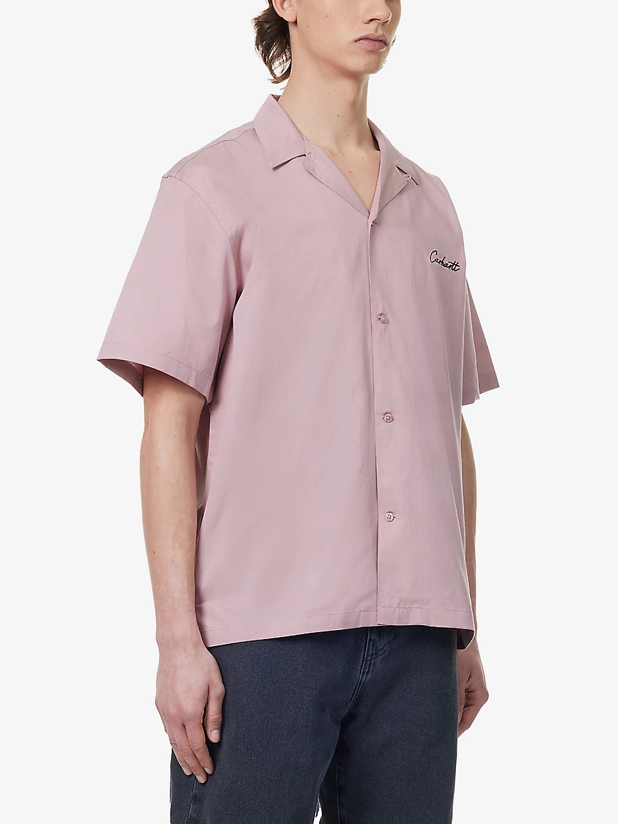 Delray short-sleeve relaxed-fit woven shirt - 3
