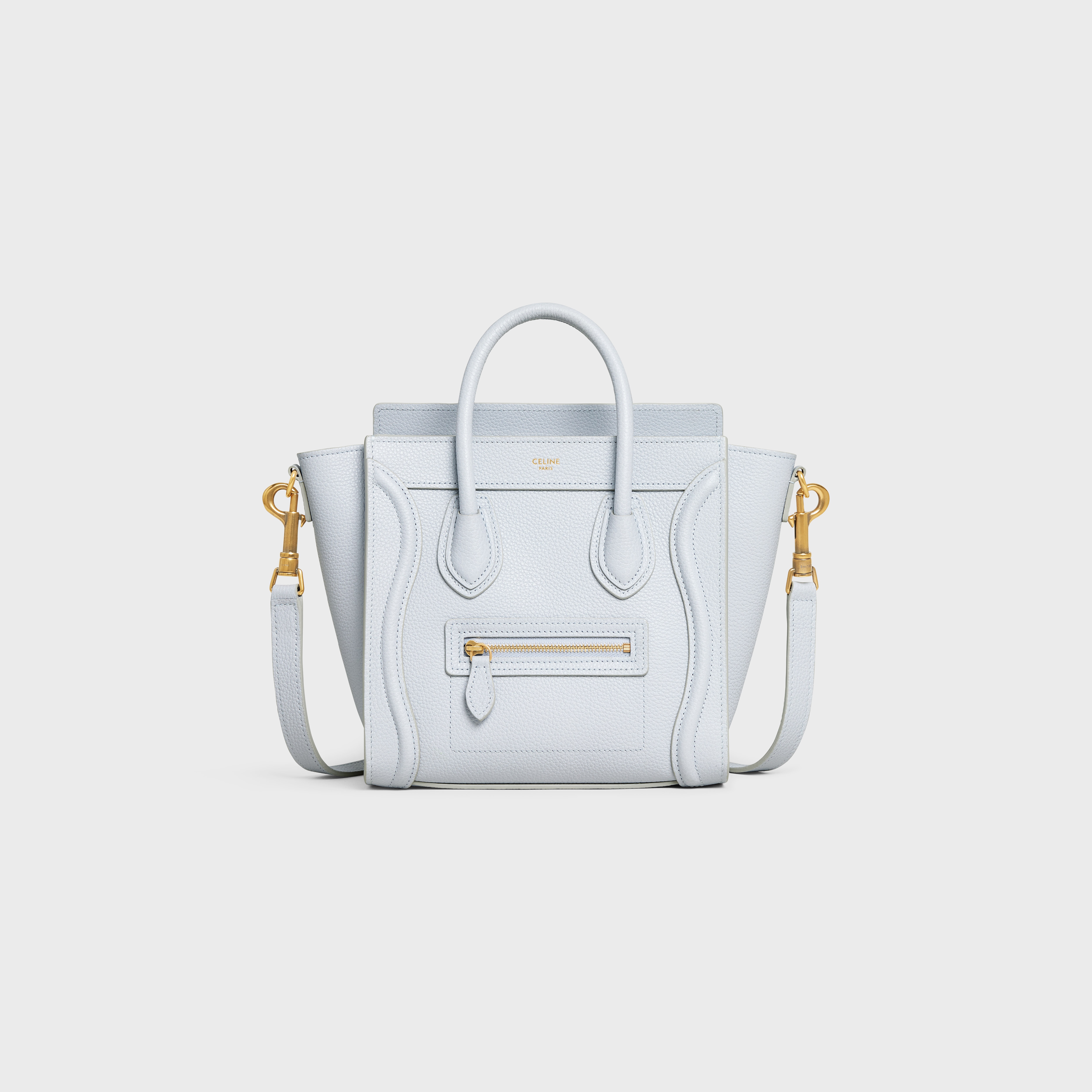Nano Luggage bag in drummed calfskin - 1
