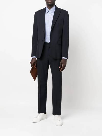 Brioni embroidered button-down shirt outlook