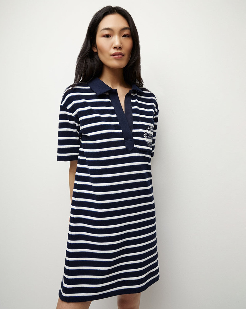 VERONICA BEARD TERRENCE TERRYCLOTH DRESS outlook