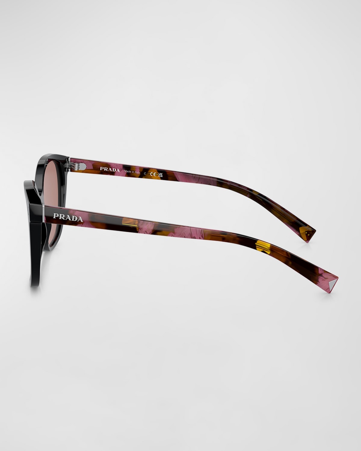 Two-Tone Acetate Square Sunglasses - 2