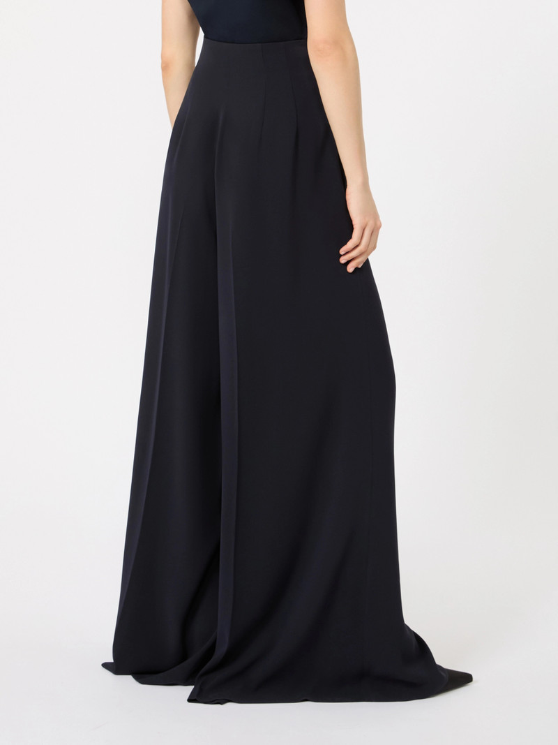 ABILITA High-waisted cady trousers - MIDNIGHTBLUE 4