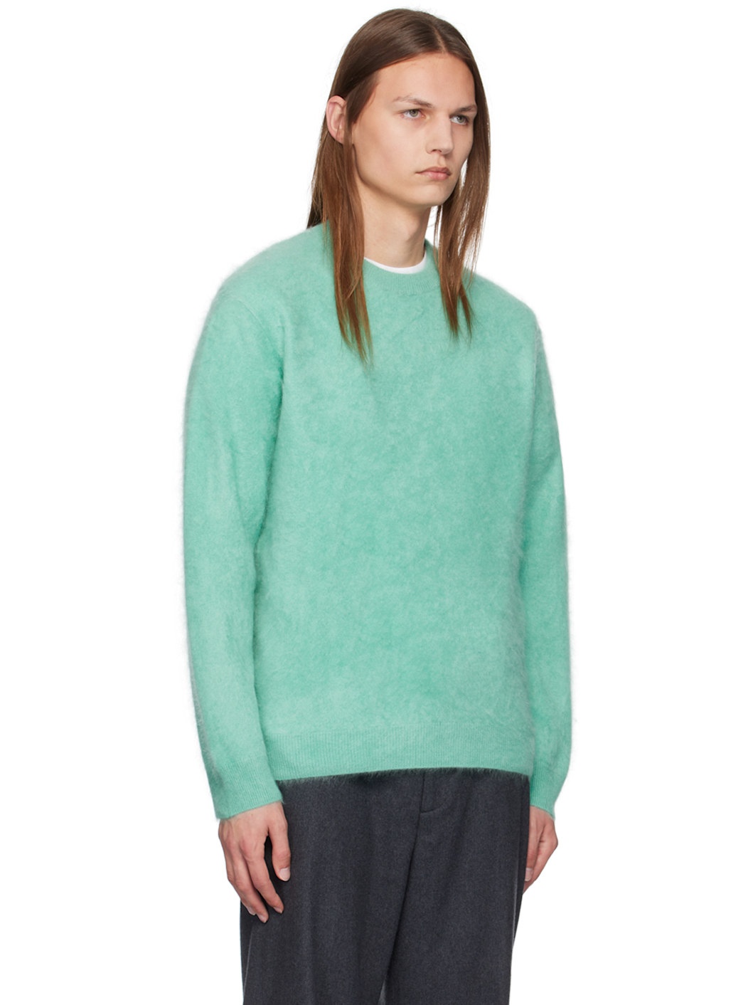 Green Crewneck Sweater - 2