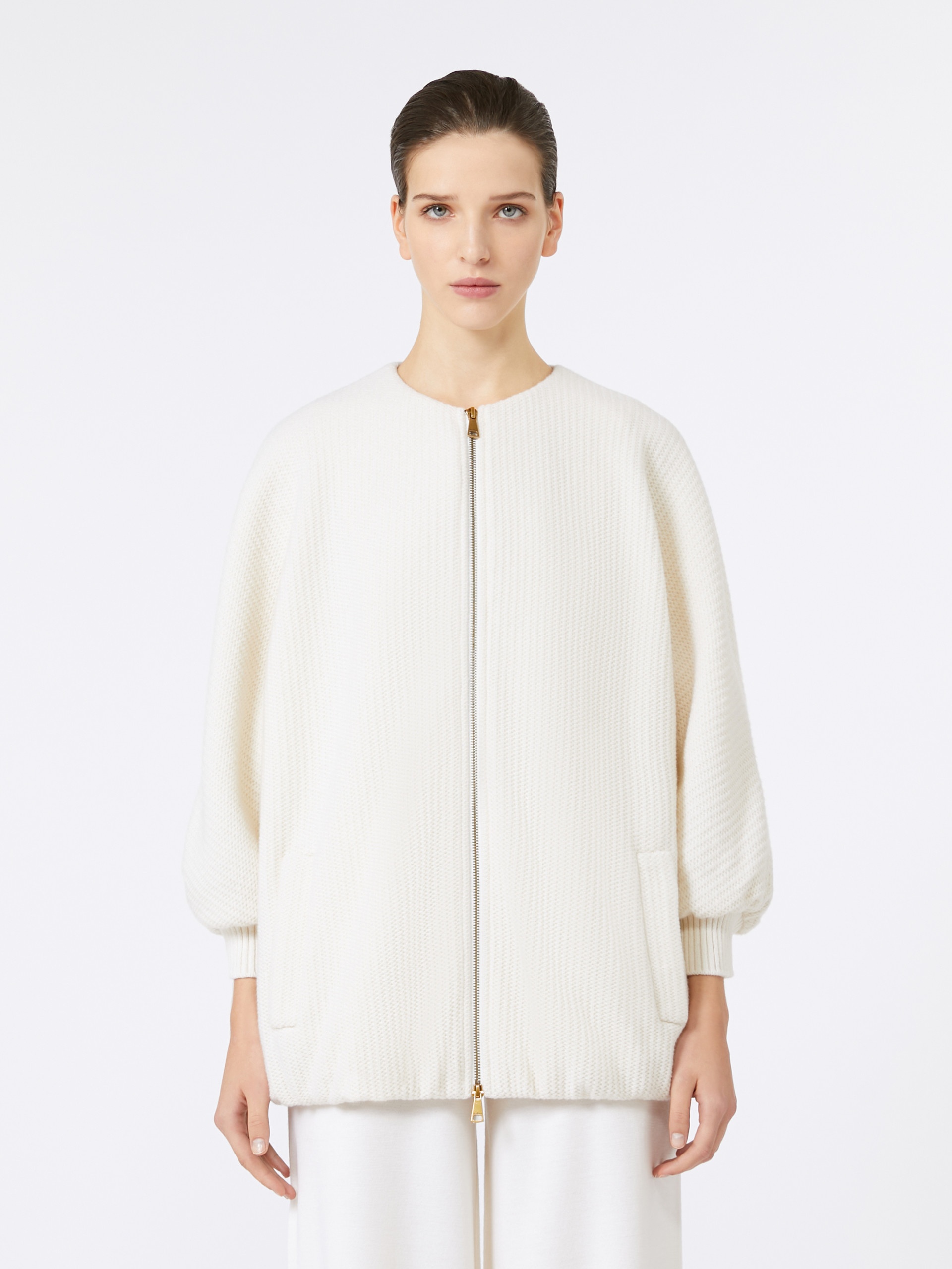 CIRINO Wool and cashmere knit jacket - 3