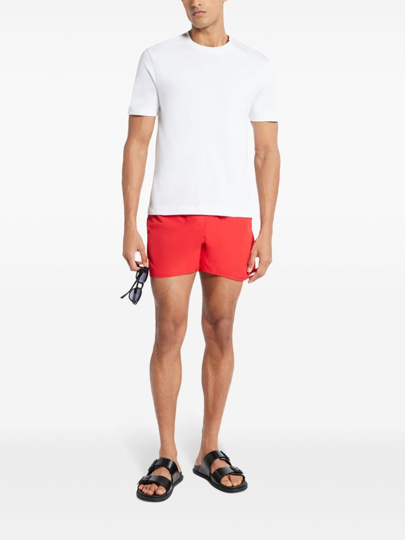LACOSTE drawstring-fastening swim shorts outlook