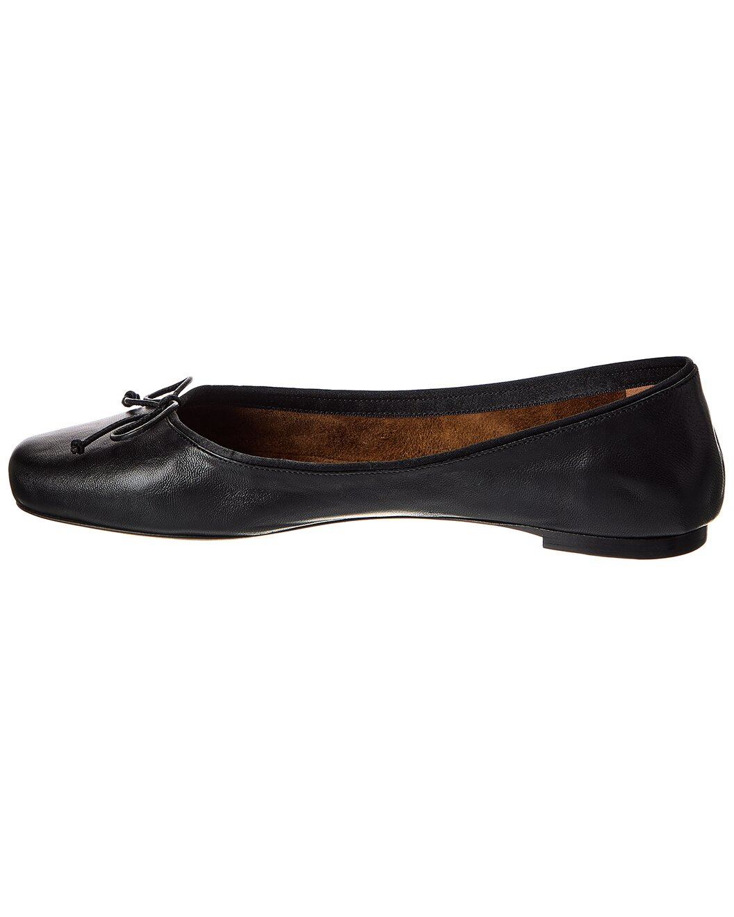 KHAITE Charlotte Leather Ballerina Flat - 2