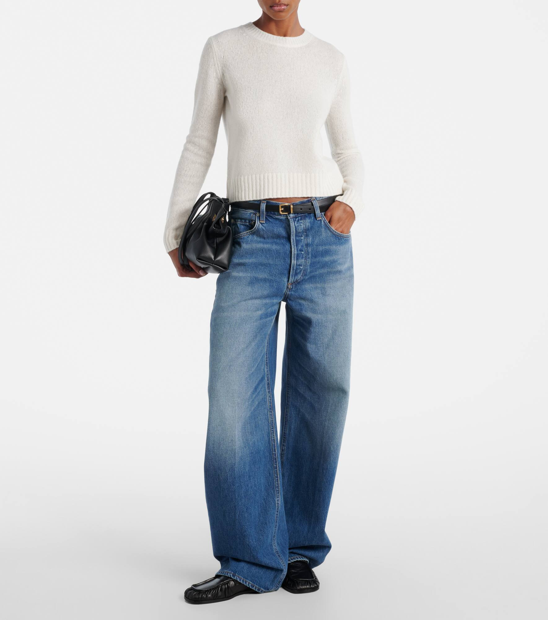 Mira cashmere and silk sweater - 2