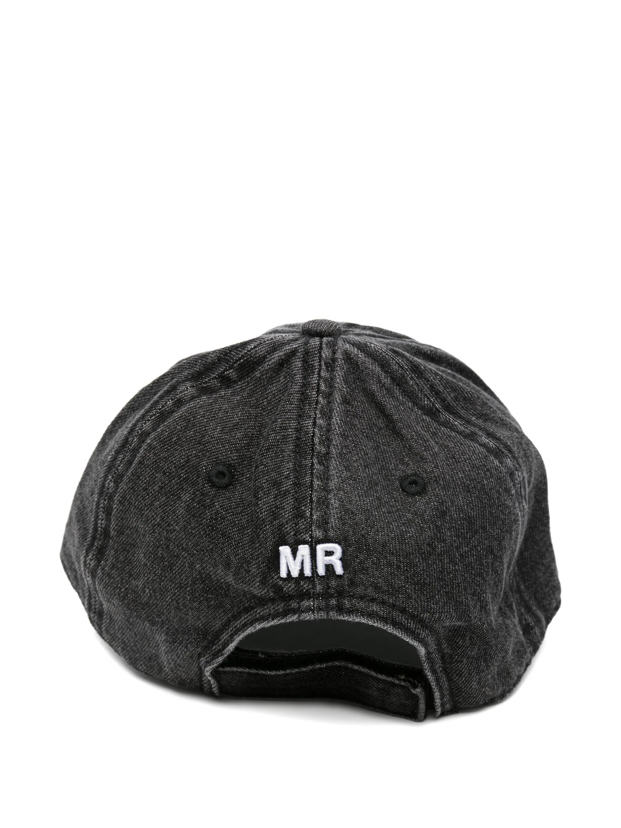 Martine Rose Logo-embroidery Denim Cap - 3