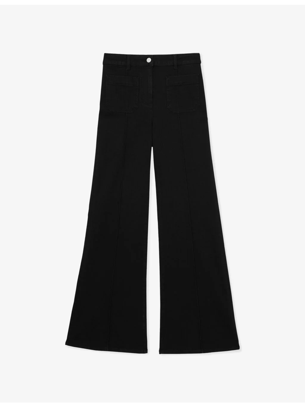 Sakura Flared-Leg High-Rise Denim-Blend Jeans - 1