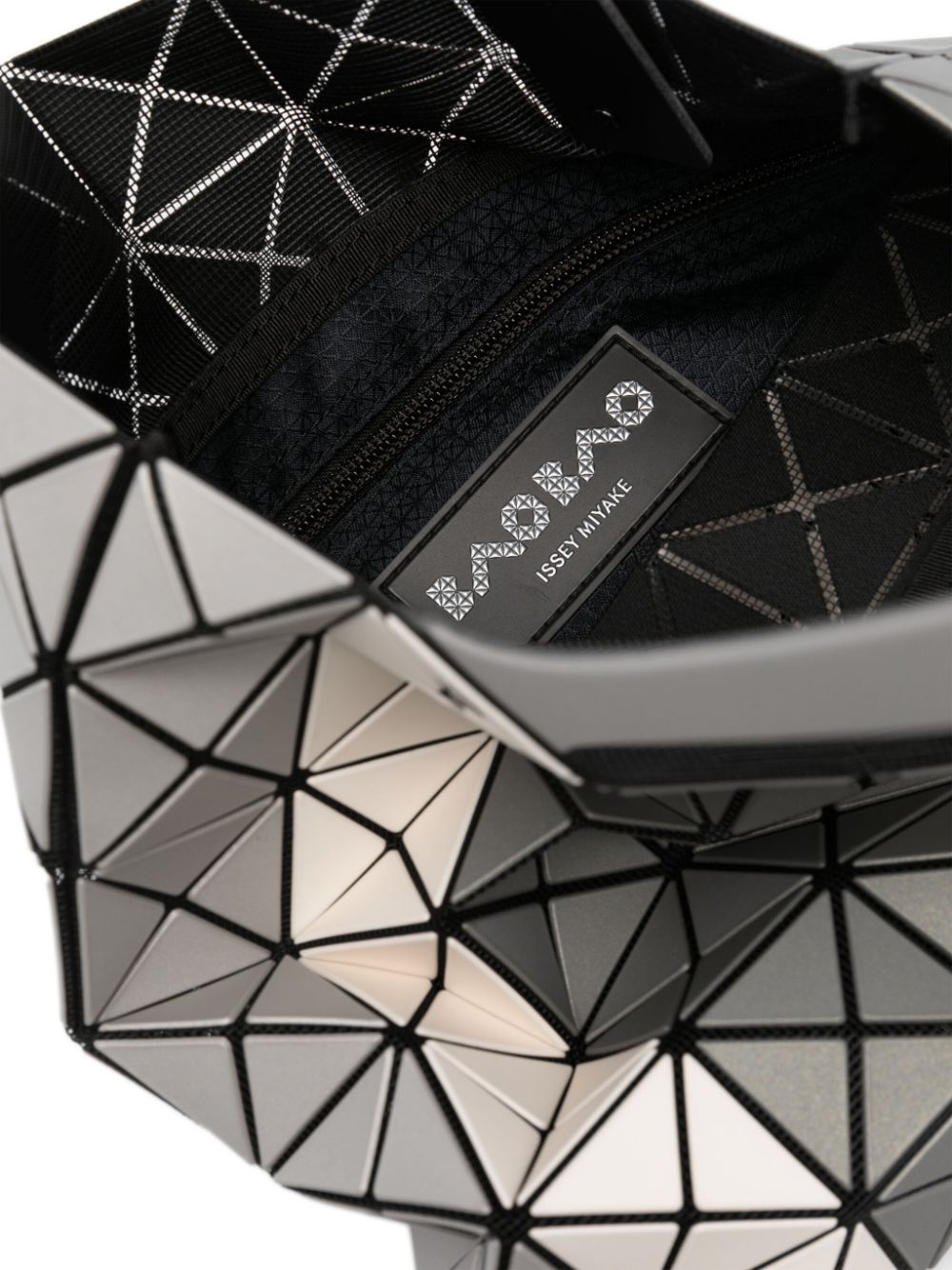 Lucent geometric-pattern shoulder bag - 5