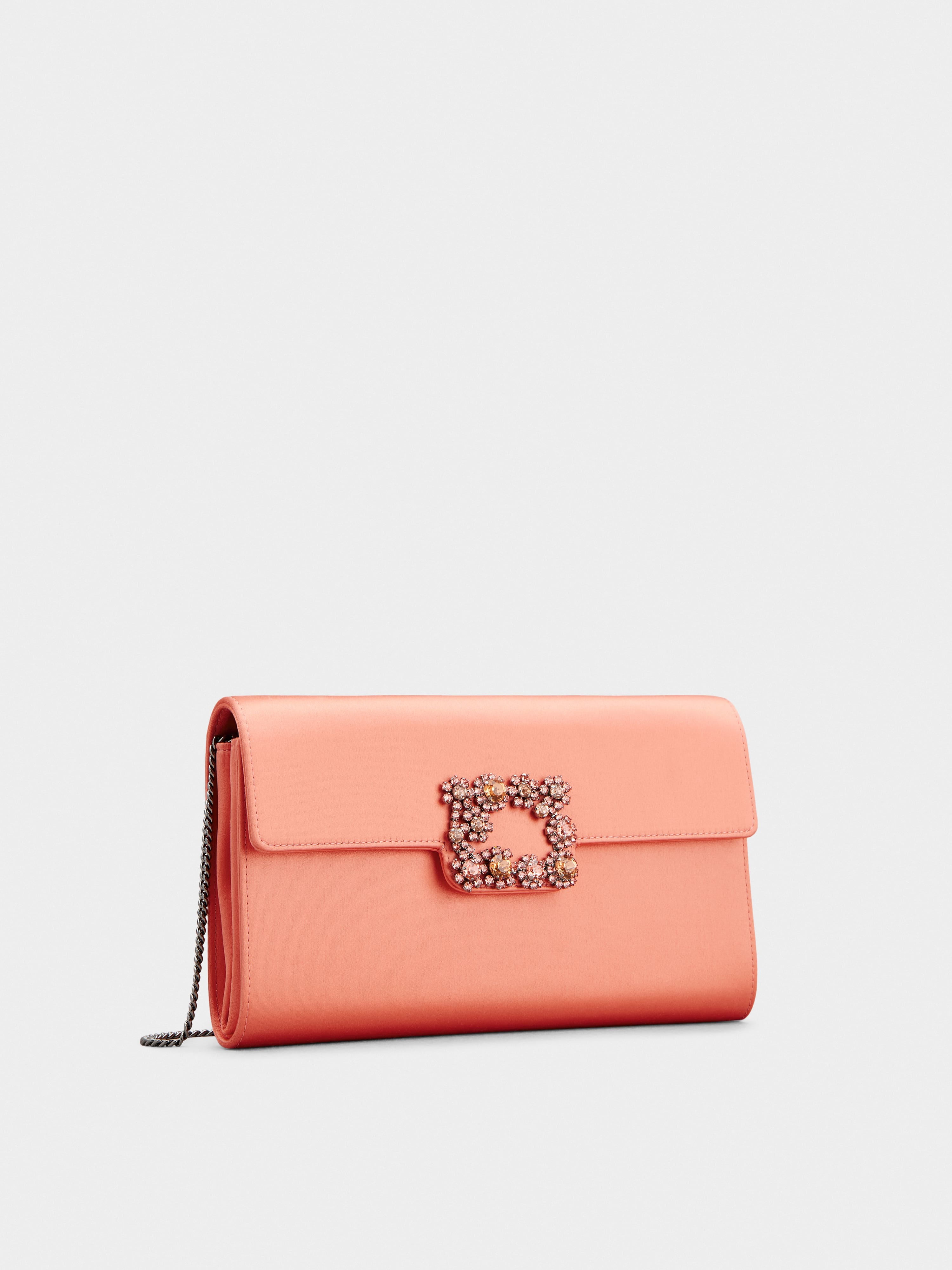 Efflorescence Clutch in satin - 2