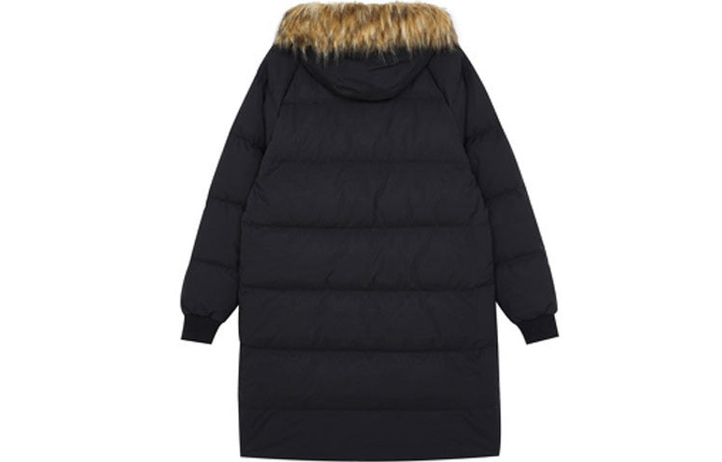 New Balance New Balance Classic Long Down Jacket 'Black Brown' AMJ14321-BK outlook