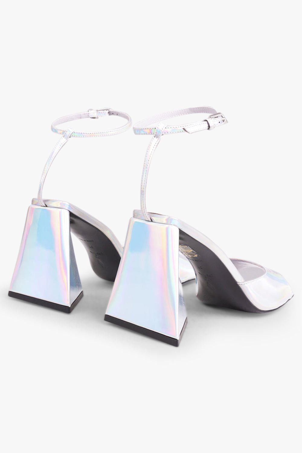 PIPER 85MM SANDAL | HOLOGRAPHIC SILVER - 3