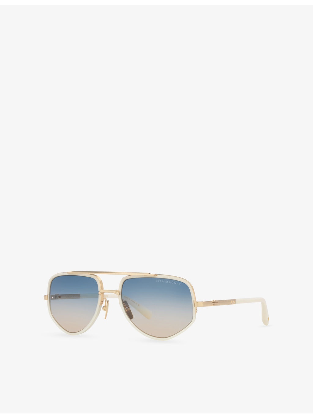 D4000467 Pilot-Frame Acetate Sunglasses - 2