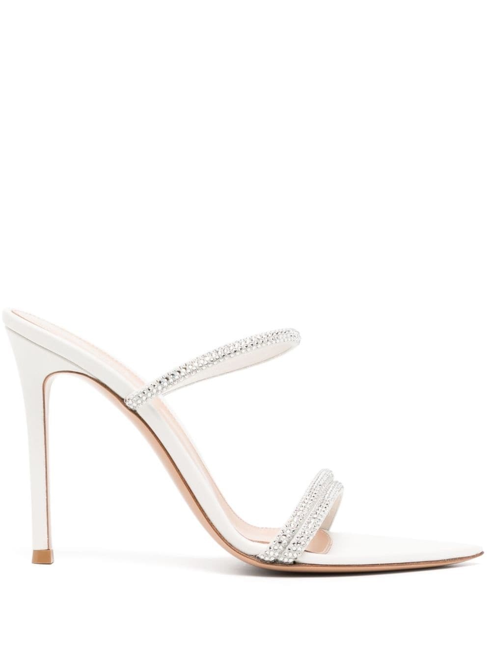 Cannes 105mm leather sandals - 1