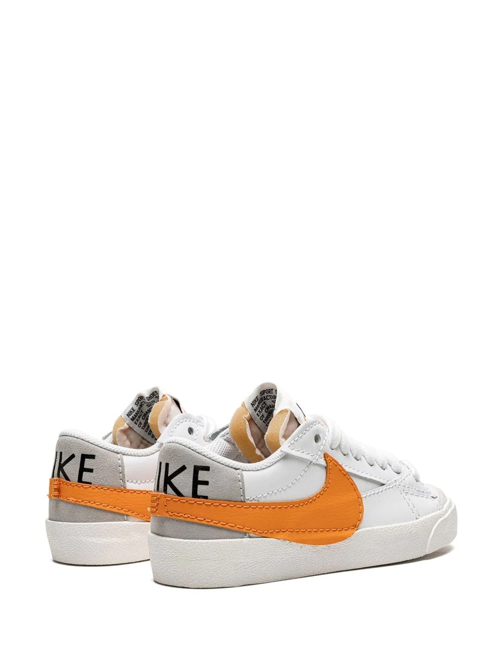 Blazer Low 77 Jumbo "White Alpha/Orange Sail" sneakers - 3