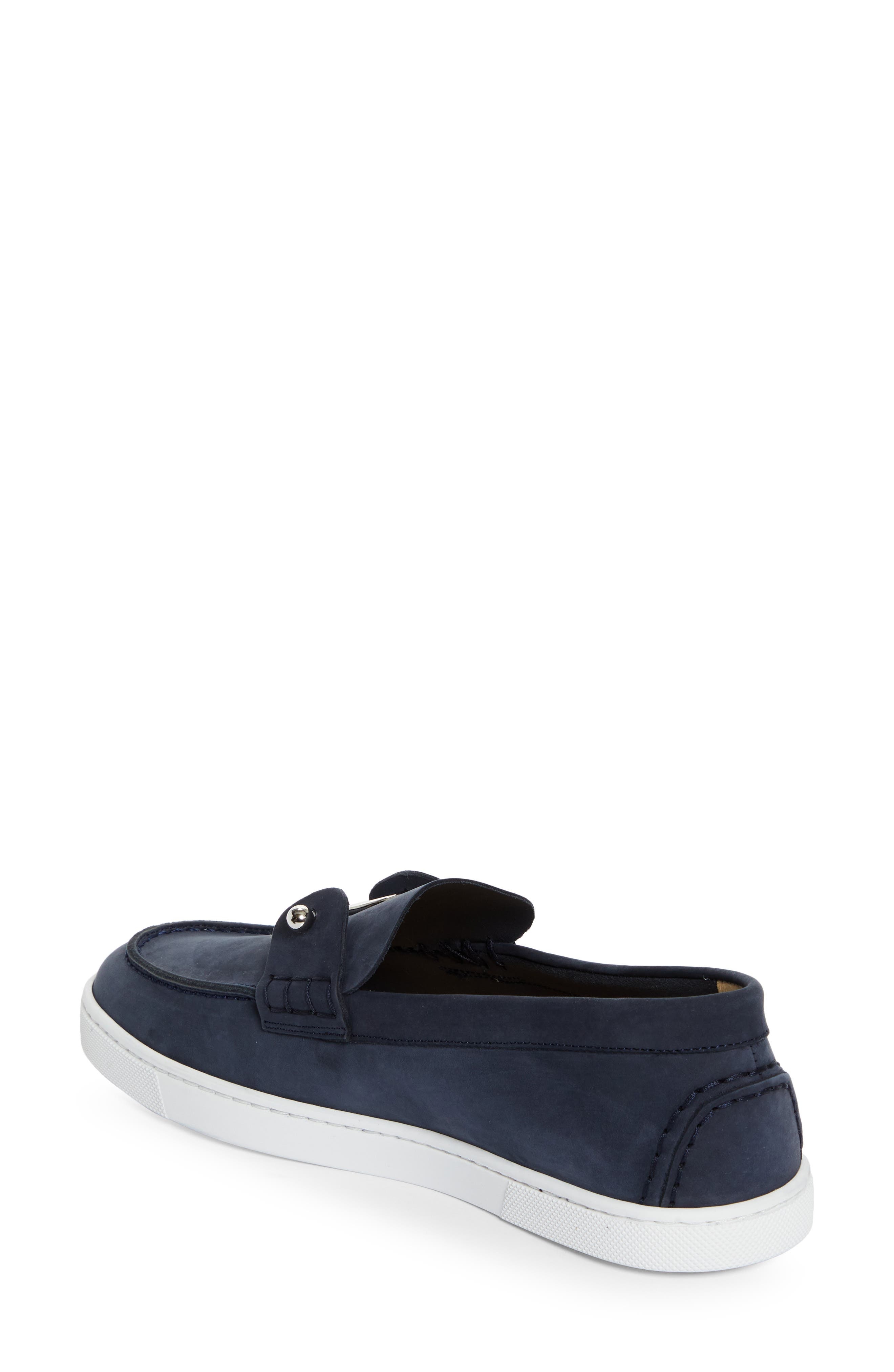 Christian Louboutin Chambeliboat Donna Boat Shoe in Marine at Nordstrom - 2