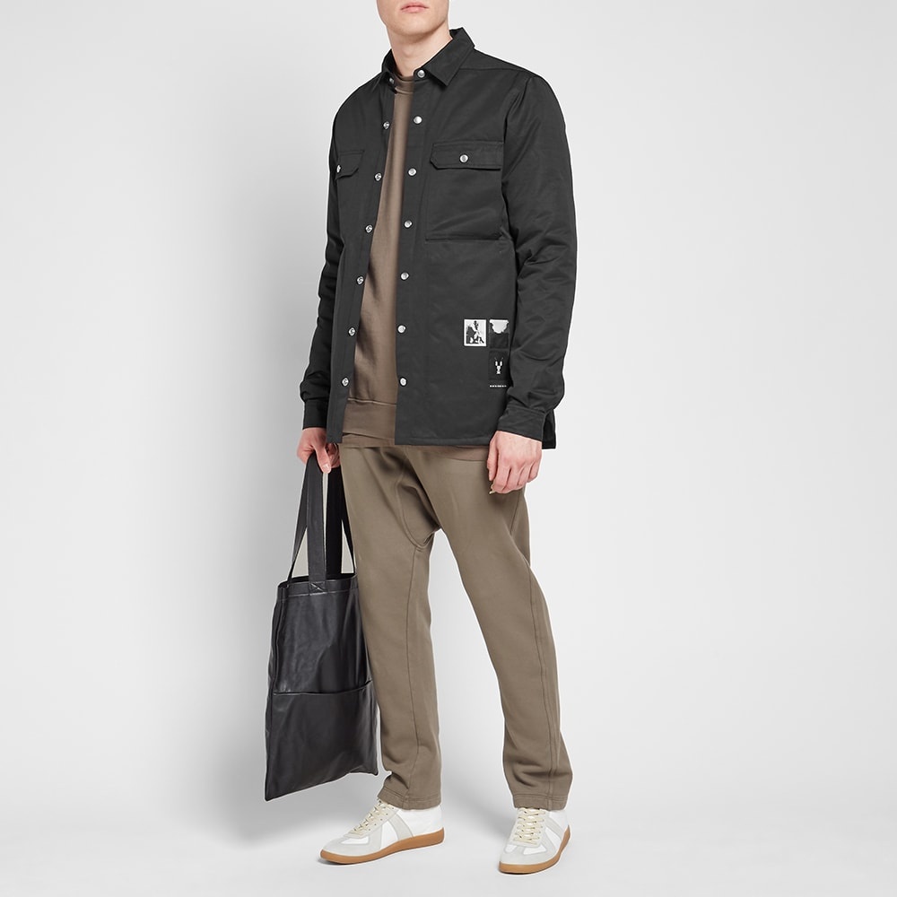 Rick Owens DRKSHDW Nylon Padded Overshirt - 7