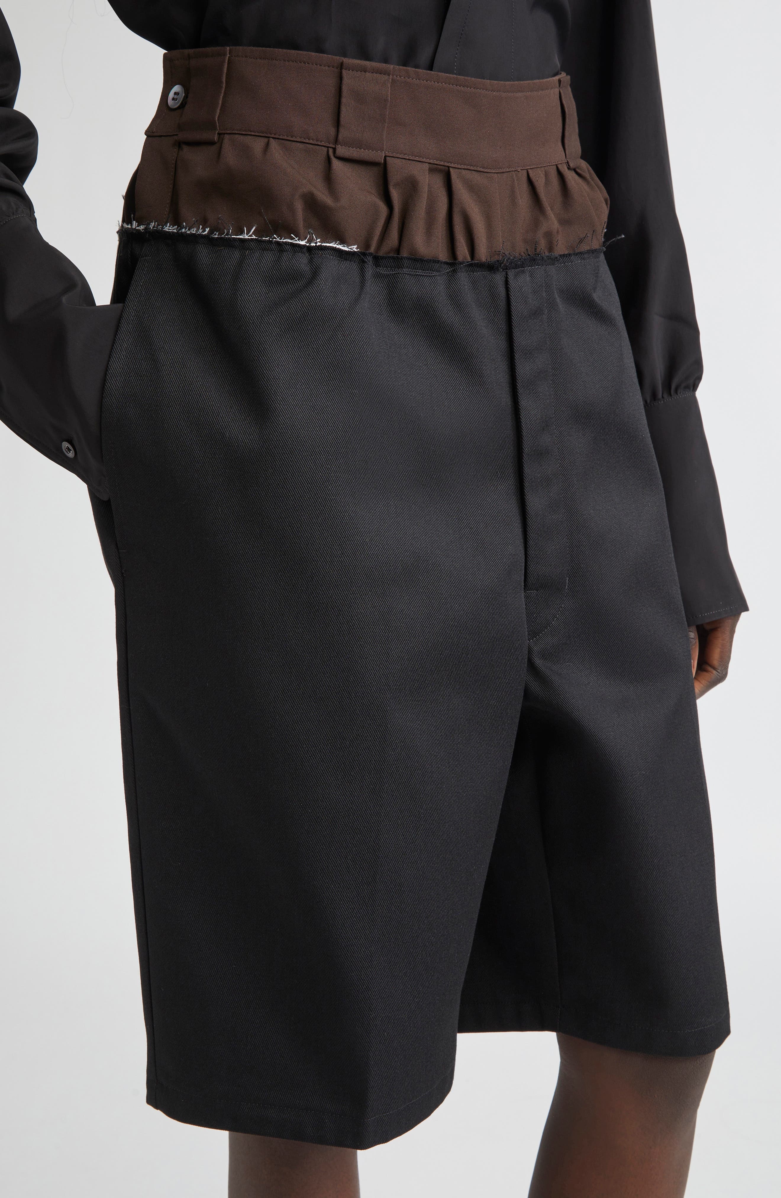 Maison Margiela Anonymity of the Lining Shorts in Black at Nordstrom - 5