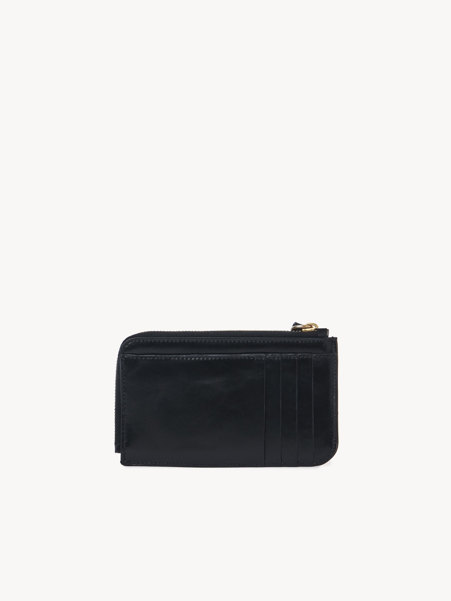 ALPHABET PURSE IN SHINY LEATHER - 4