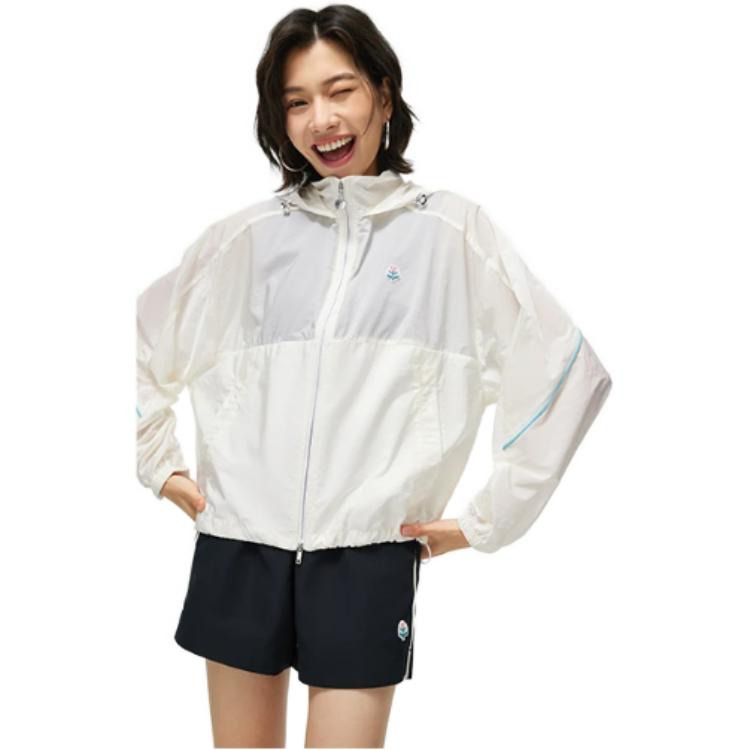 (WMNS) Li-Ning Athletics Sportswear Jacket 'White' AFDT434-6 - 4