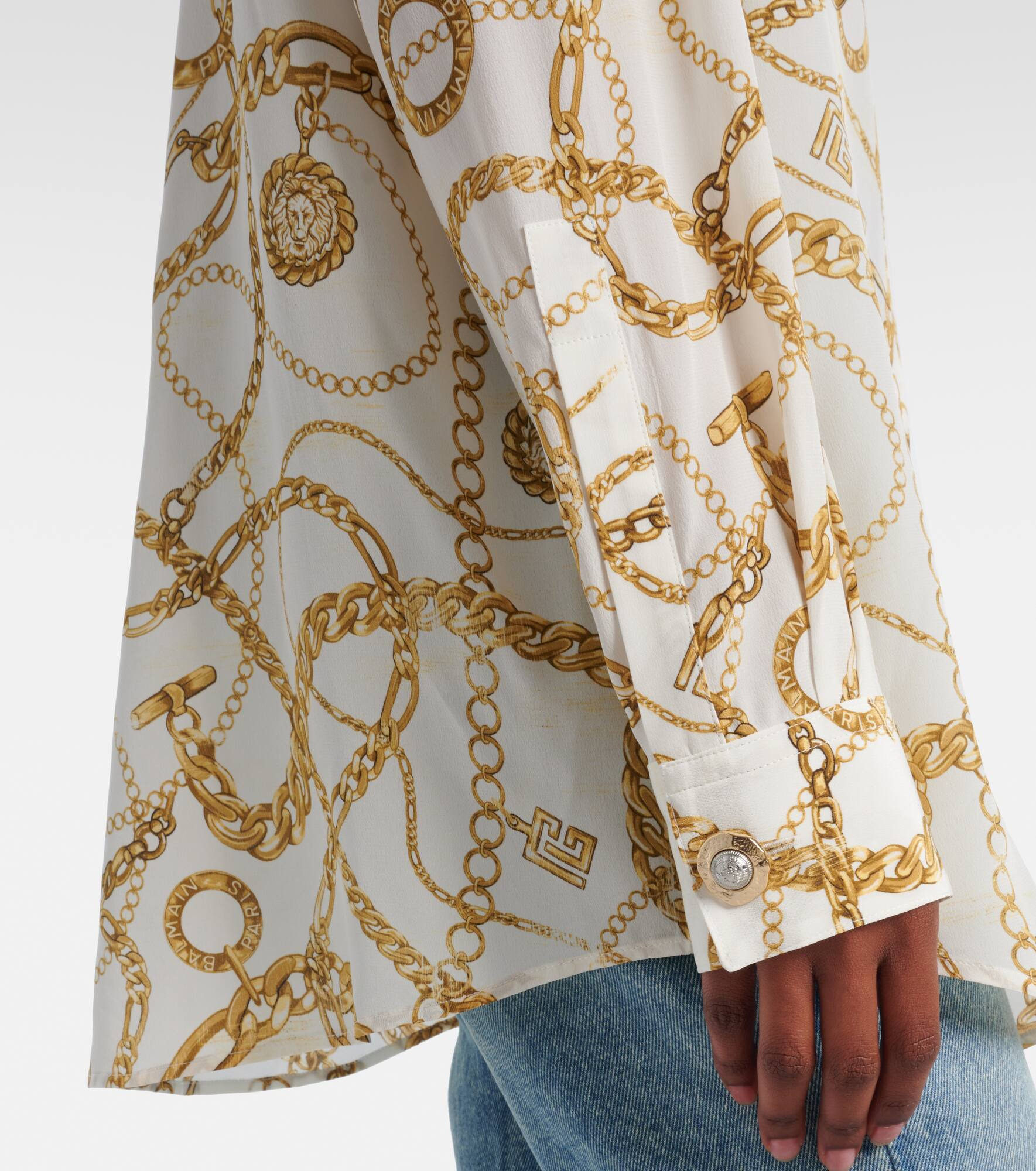 Chaînes silk shirt - 5