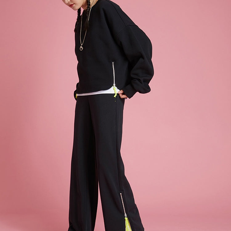 (WMNS) Converse Mountain Club Crew 'Black' 10020810-A01 - 3