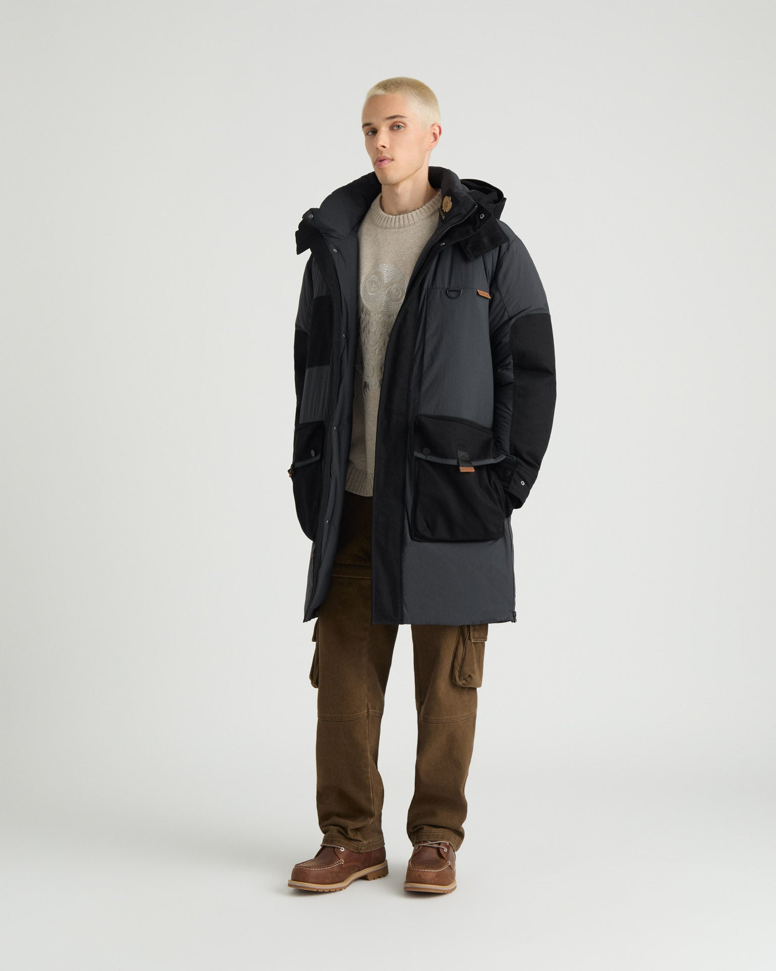 Condor Mixed Media Parka Puffer - 2