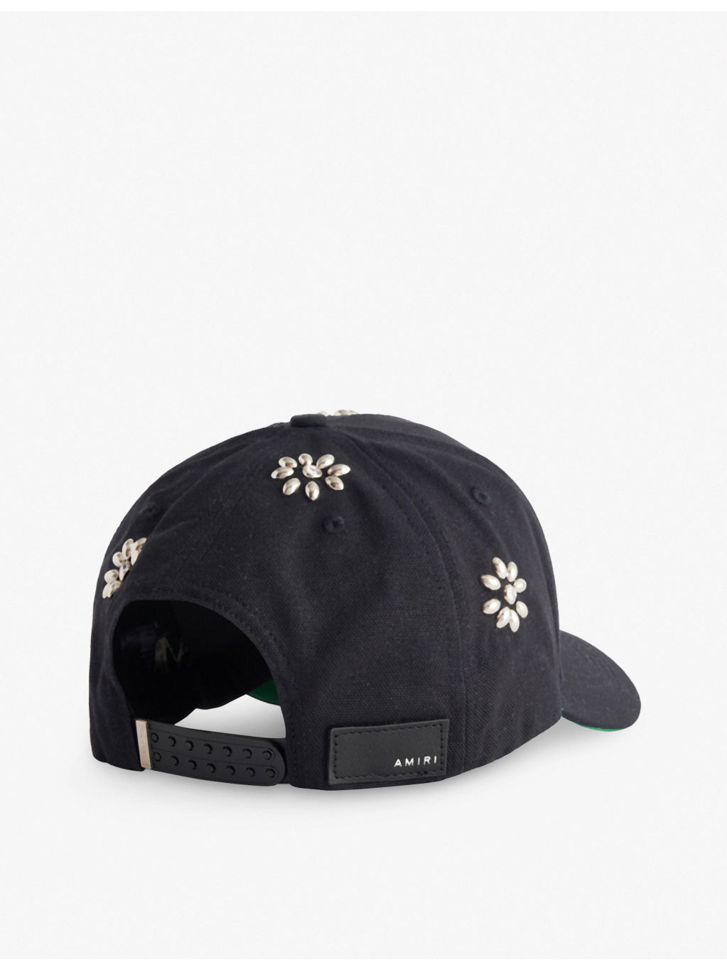 Canvas Studded Cotton Baseball Cap - 3
