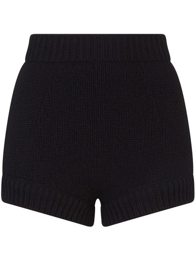 Dolce & Gabbana high-waisted cashmere shorts outlook